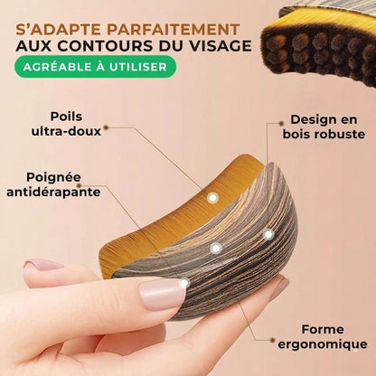Brosse de massage lymphatique
